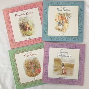 Vintage 1993 Beatrix Potter Hardcover Books